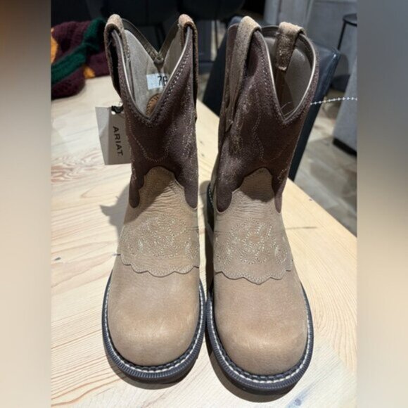 ARIAT FATBABY HERITAGE VIOLA WESTERN COWGiRL BOOTS - Picture 9 of 11